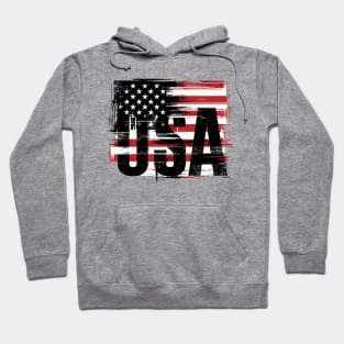 USA Flag Hoodie